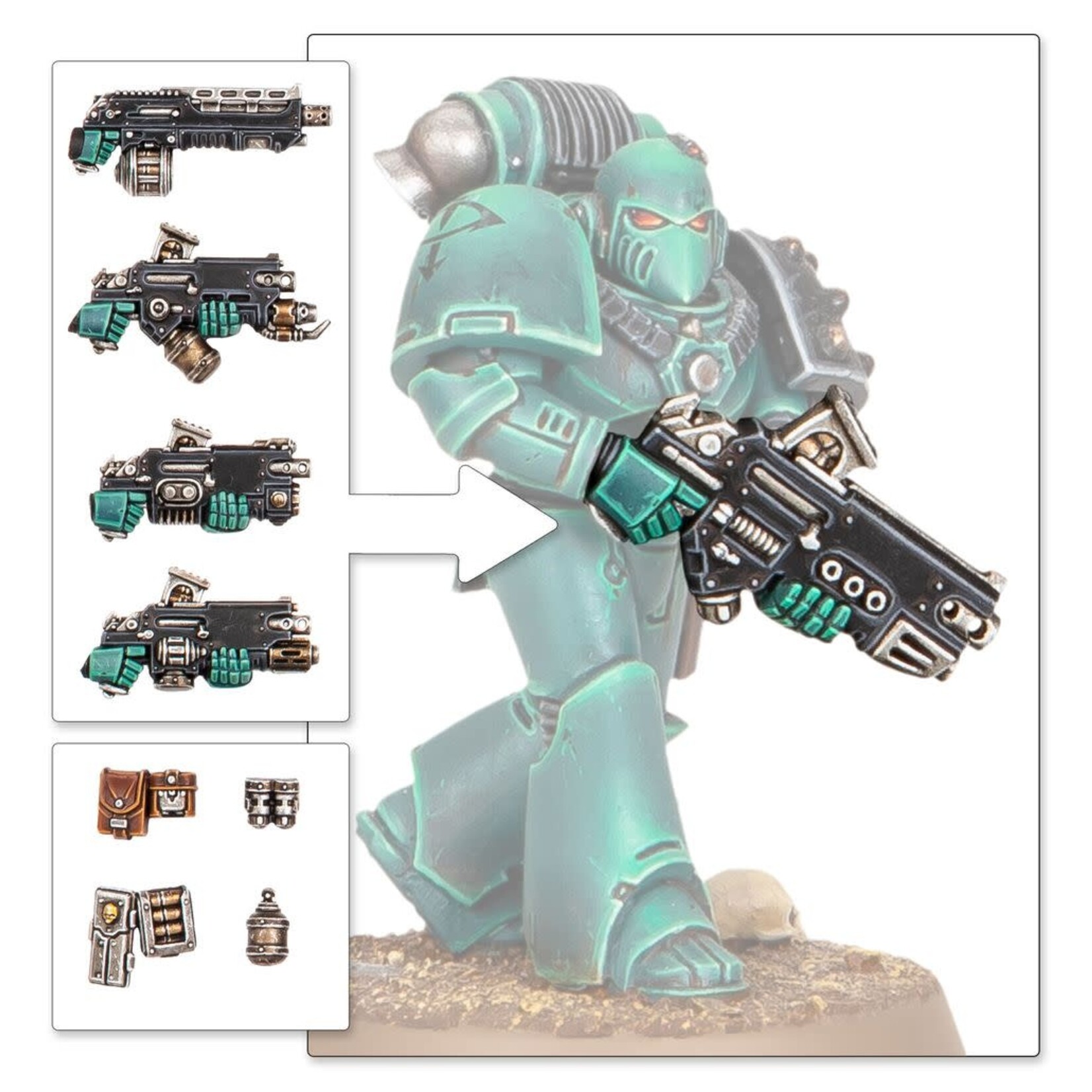 Games Workshop Warhammer: The Horus Heresy – Legiones Astartes: Combi-Weapons & Shotgun Upgrades