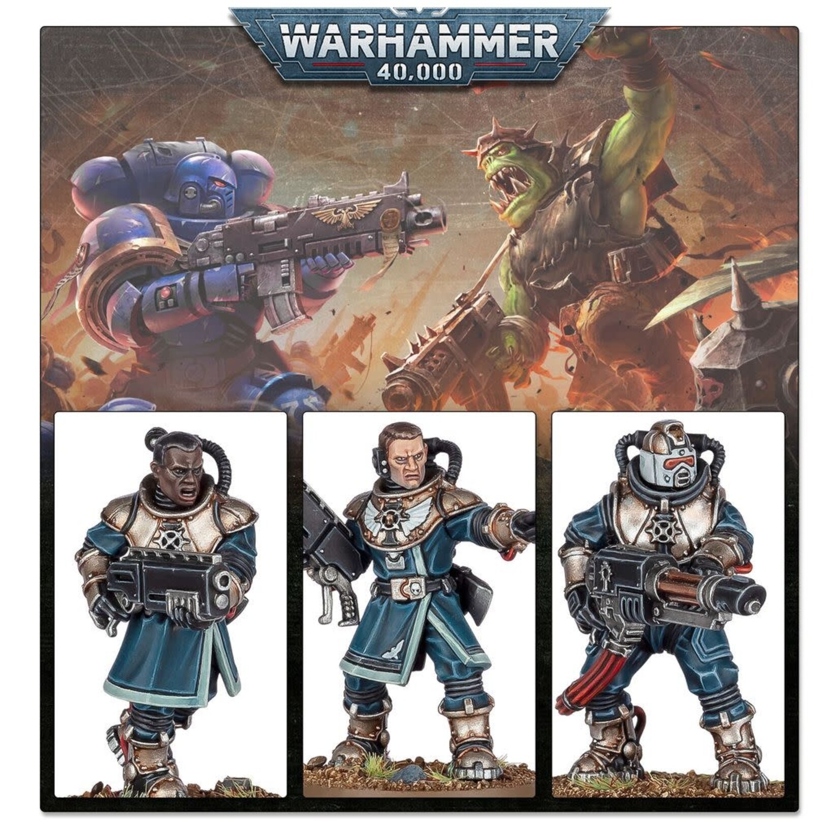 Games Workshop Imperial Agents: Imperial Navy Breachers