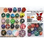Goodman Games Multi-Color Dice of Unusual Size Super Sized Set