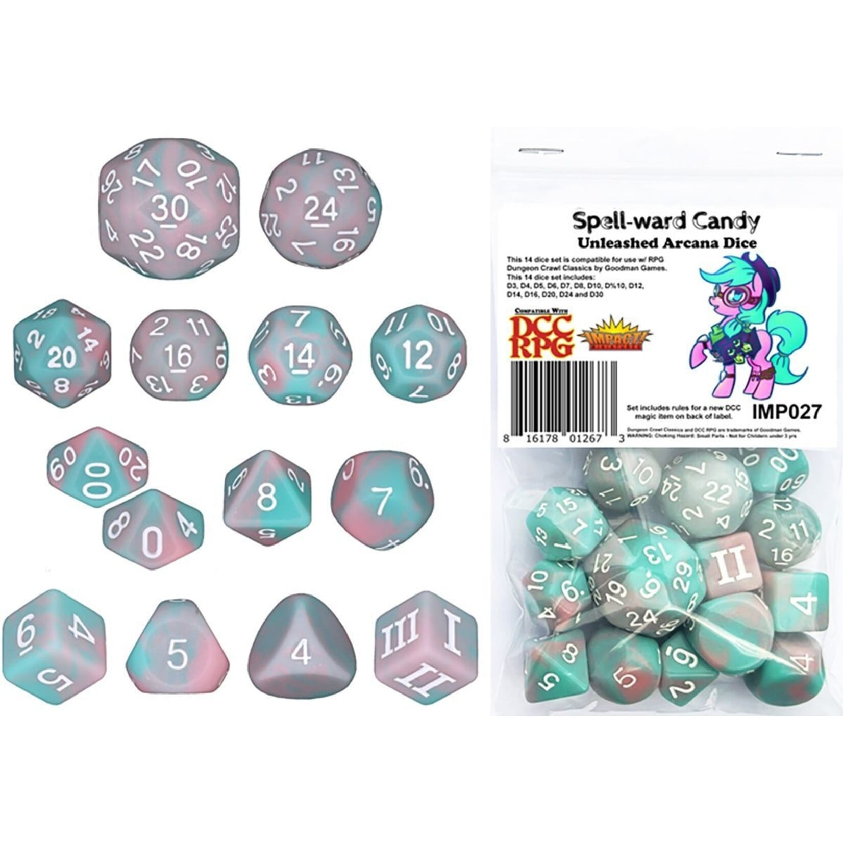 Goodman Games Spell-ward Candy Dice Set