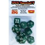Goodman Games DCC Special 7 Dice Set — Green