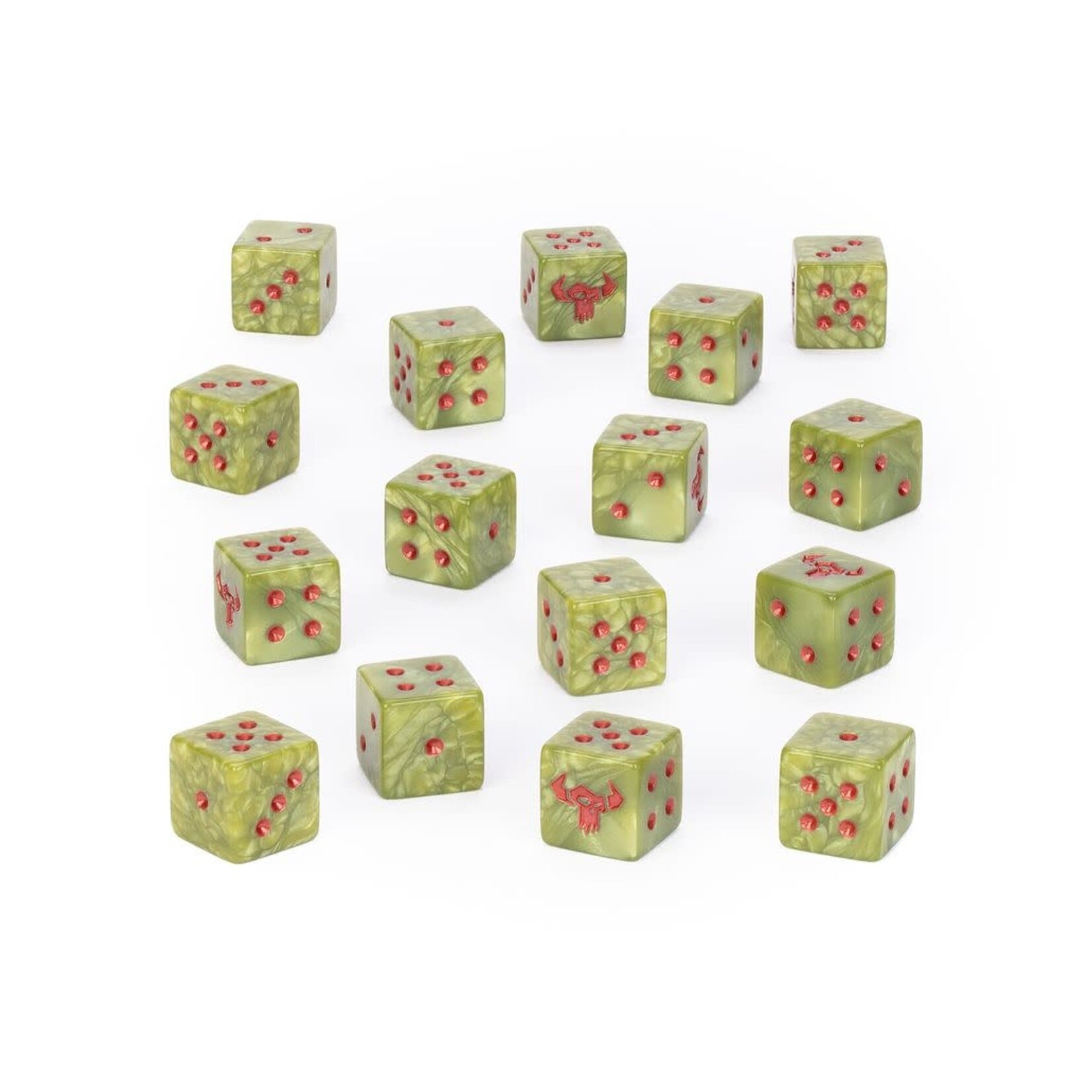 Games Workshop Warhammer 40000: Orks Dice - 2026 - available while stocks last