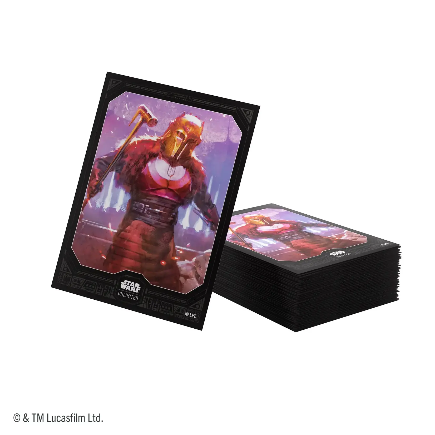 Star Wars: Unlimited Premium Art Sleeves - The Armorer