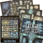 Loke Battle Mats Essential RPG Battle Maps - Dungeon Set
