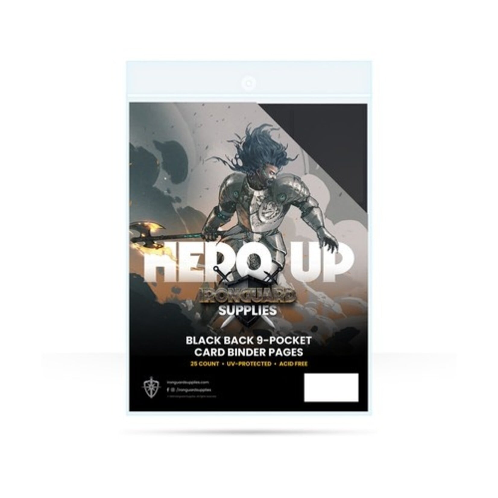 Ironguard: 9-Pocket Page Black