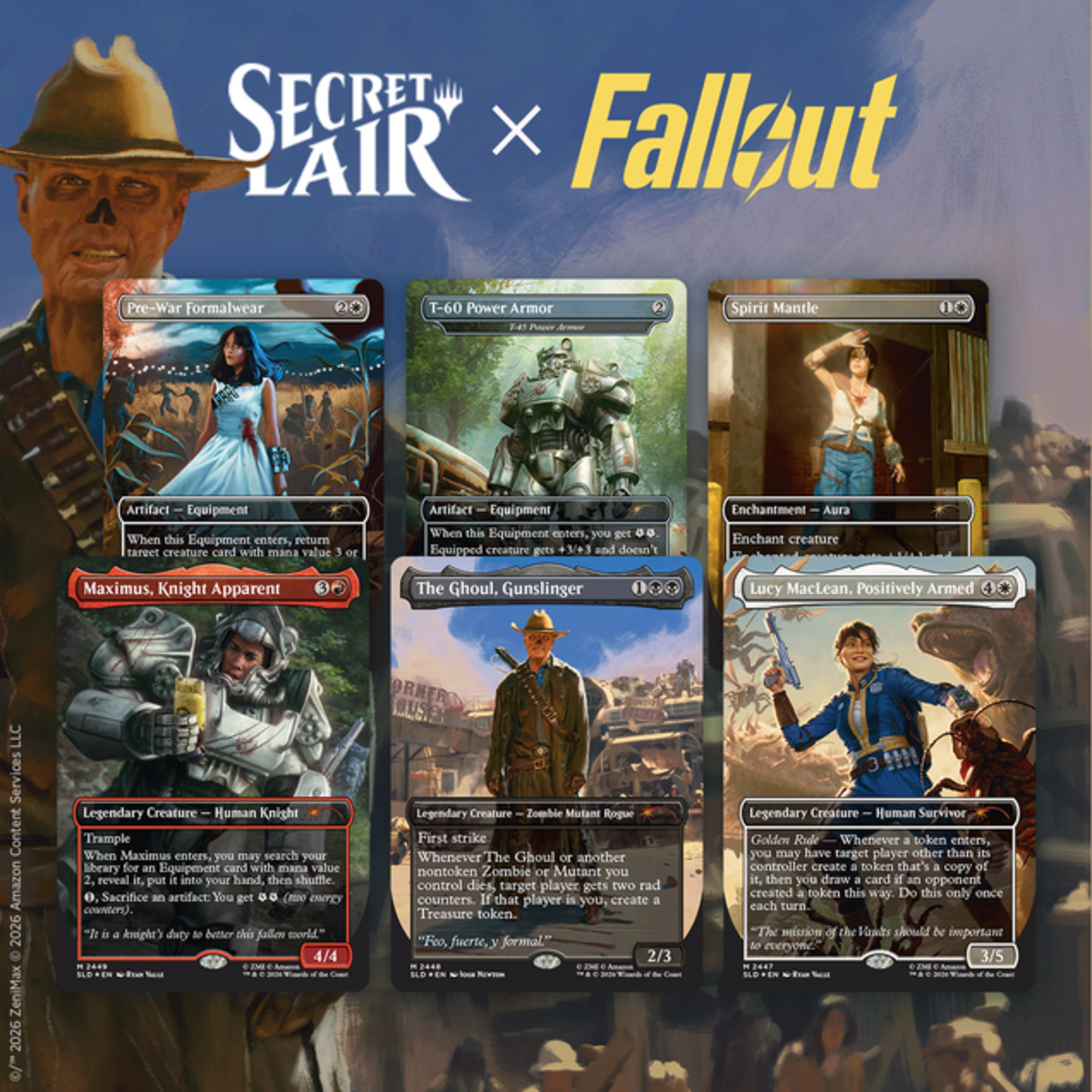 Wizards of the Coast MTG: SECRET LAIR DROP: FALLOUT: BEYOND VAULT 33 (NONFOIL)