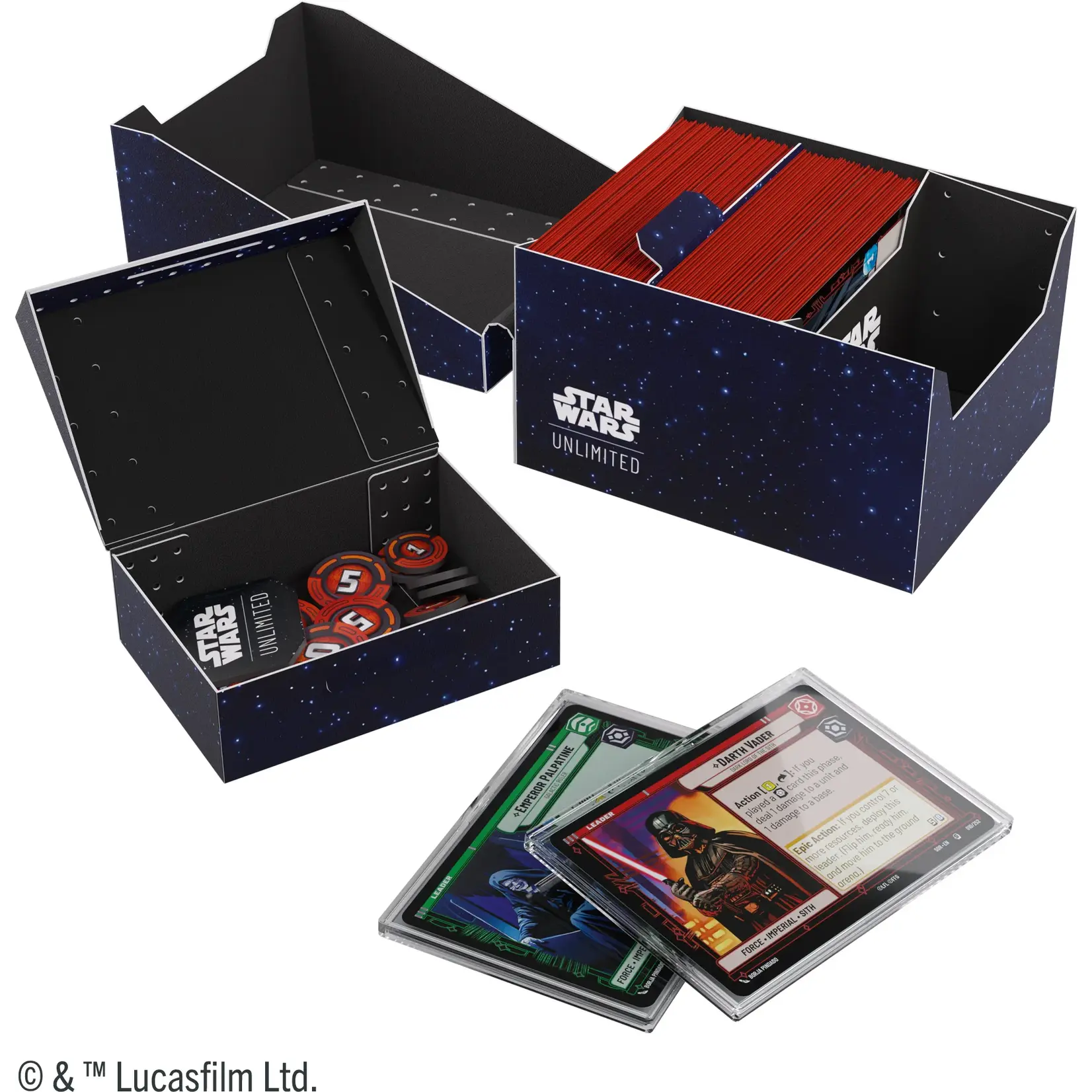STAR WARS™: UNLIMITED TWIN SUNS SOFT CRATE - Card Back Blue