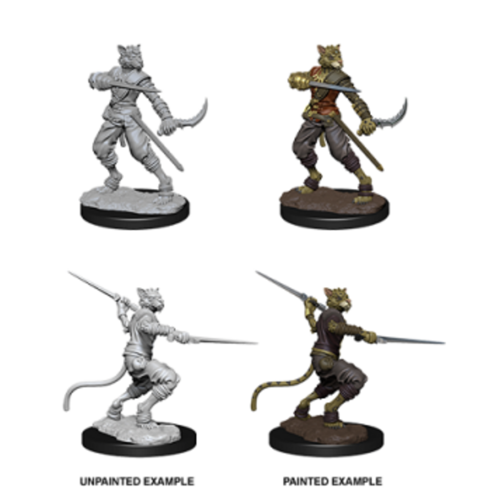 Wizkids Dnd Unpainted Minis Wv7 Male Tabaxi Rogue