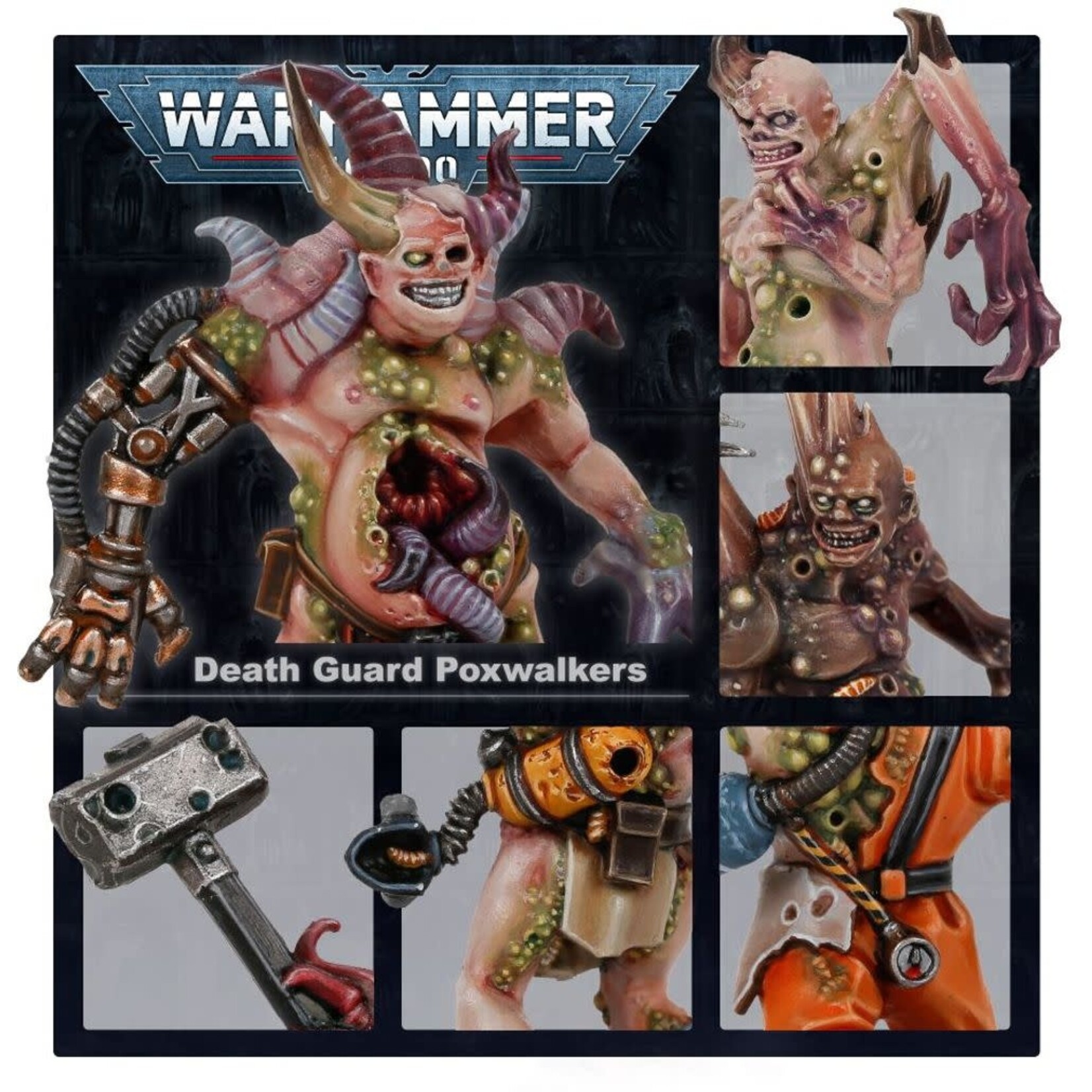 Games Workshop Death Guard: Poxwalkers