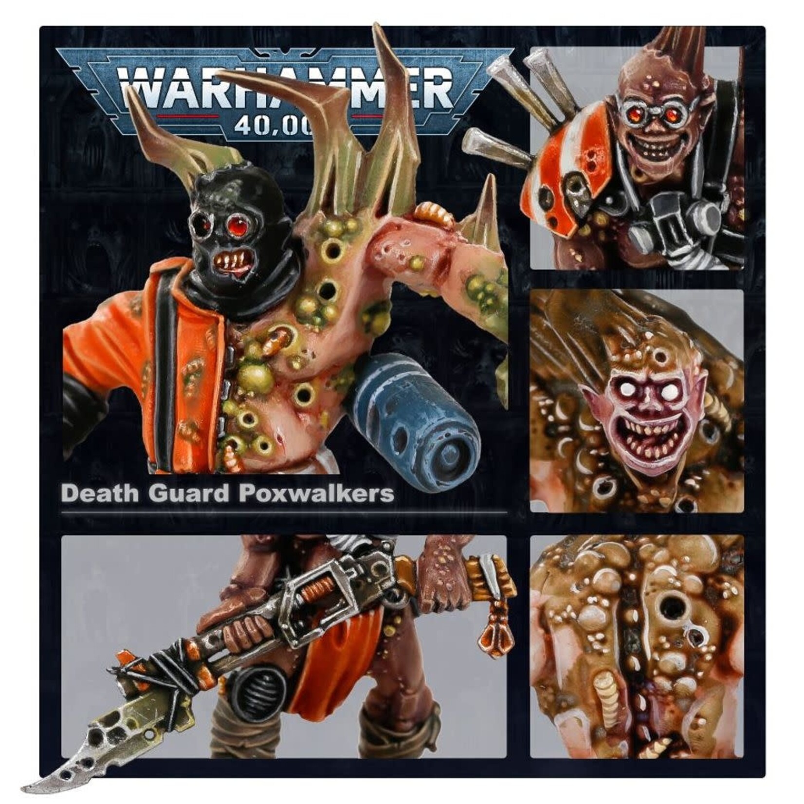 Games Workshop Death Guard: Poxwalkers