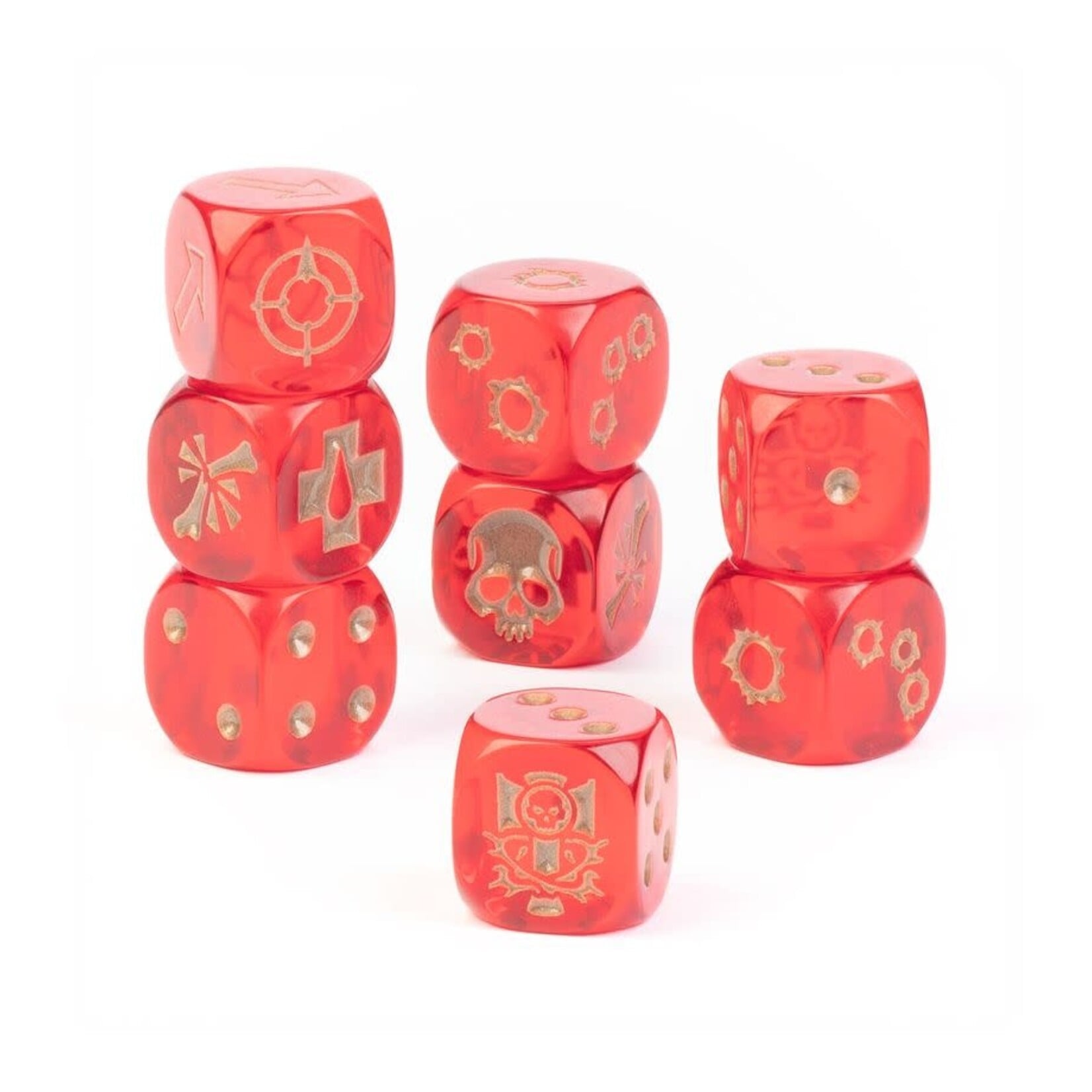 Games Workshop Necromunda: House Goliath Dice