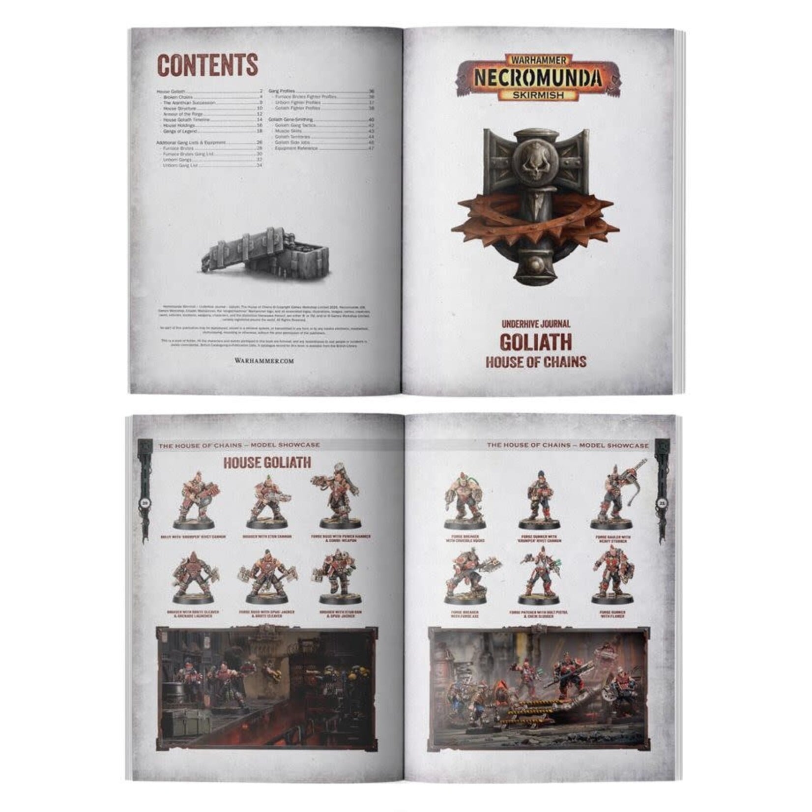 Games Workshop Underhive Journal: Goliath: House of Chains
