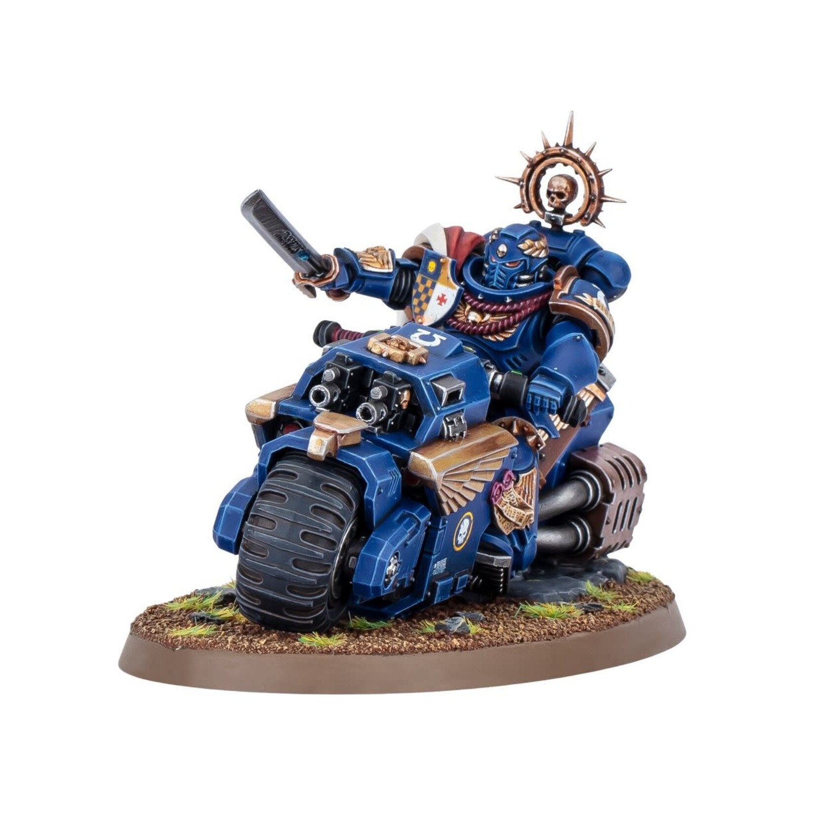 Games Workshop Space Marines: Captain On Bike