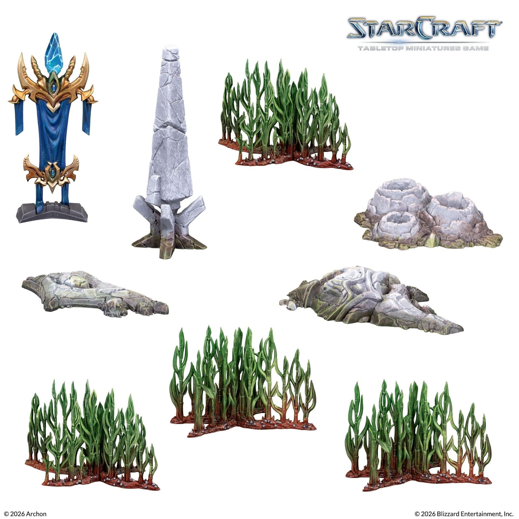 ARCHON STUUDIOS Starcraft: Terrain Set - Lost Temple