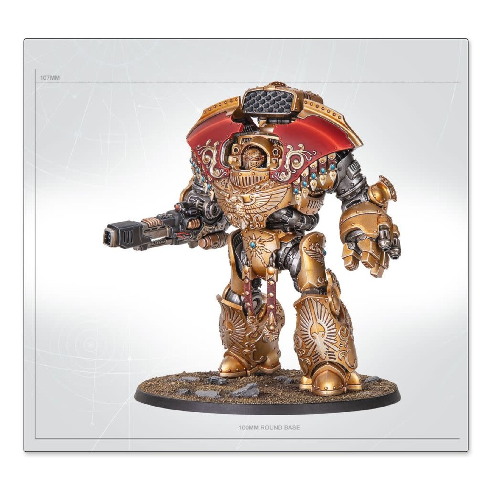 Games Workshop Custodes: Telemon Heavy Dreadnought