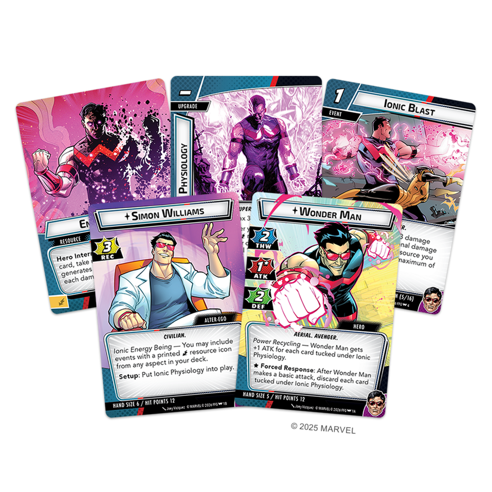 Fantasy Flight Games Marvel Champions: The Card Game -Wonder Man Hero Pack