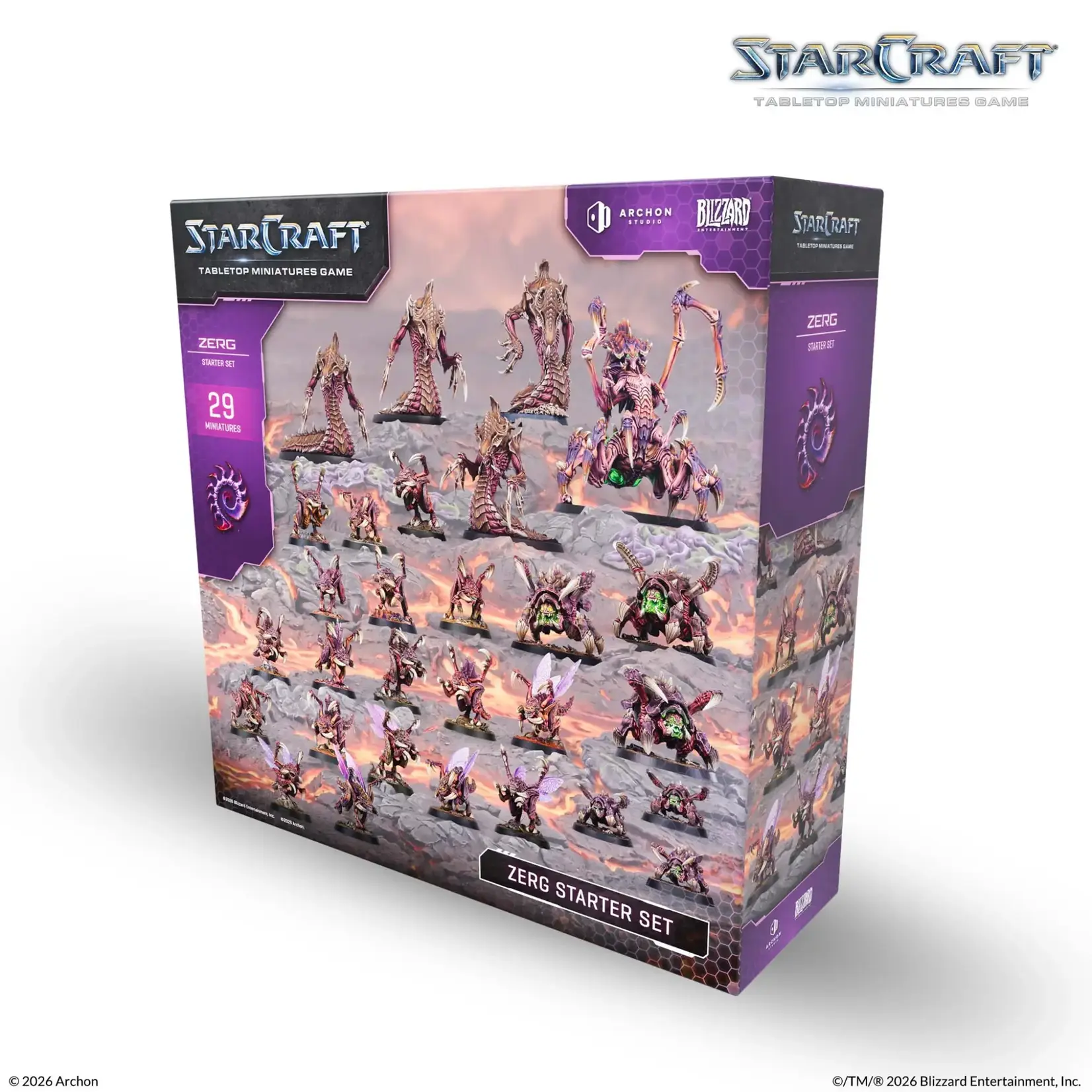 ARCHON STUUDIOS Starcraft Zerg Starter Set