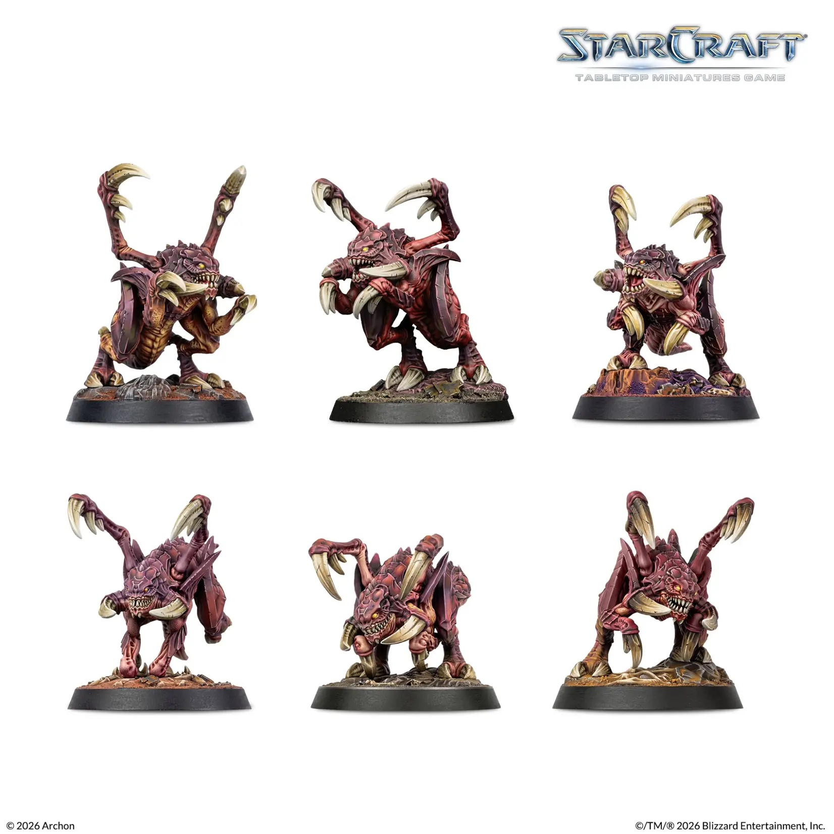 ARCHON STUUDIOS Starcraft Zerg Starter Set