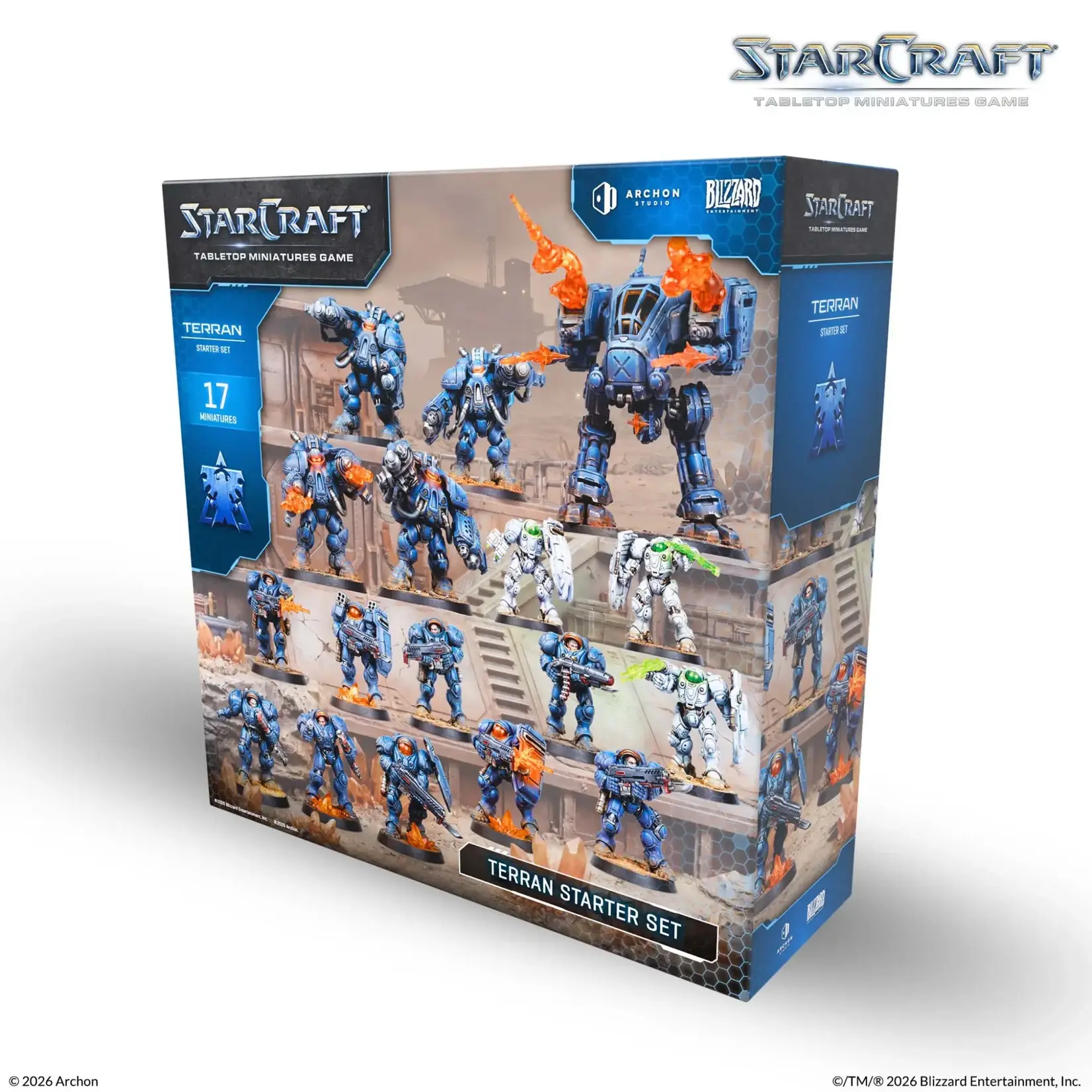 ARCHON STUUDIOS Starcraft Terran Starter Set