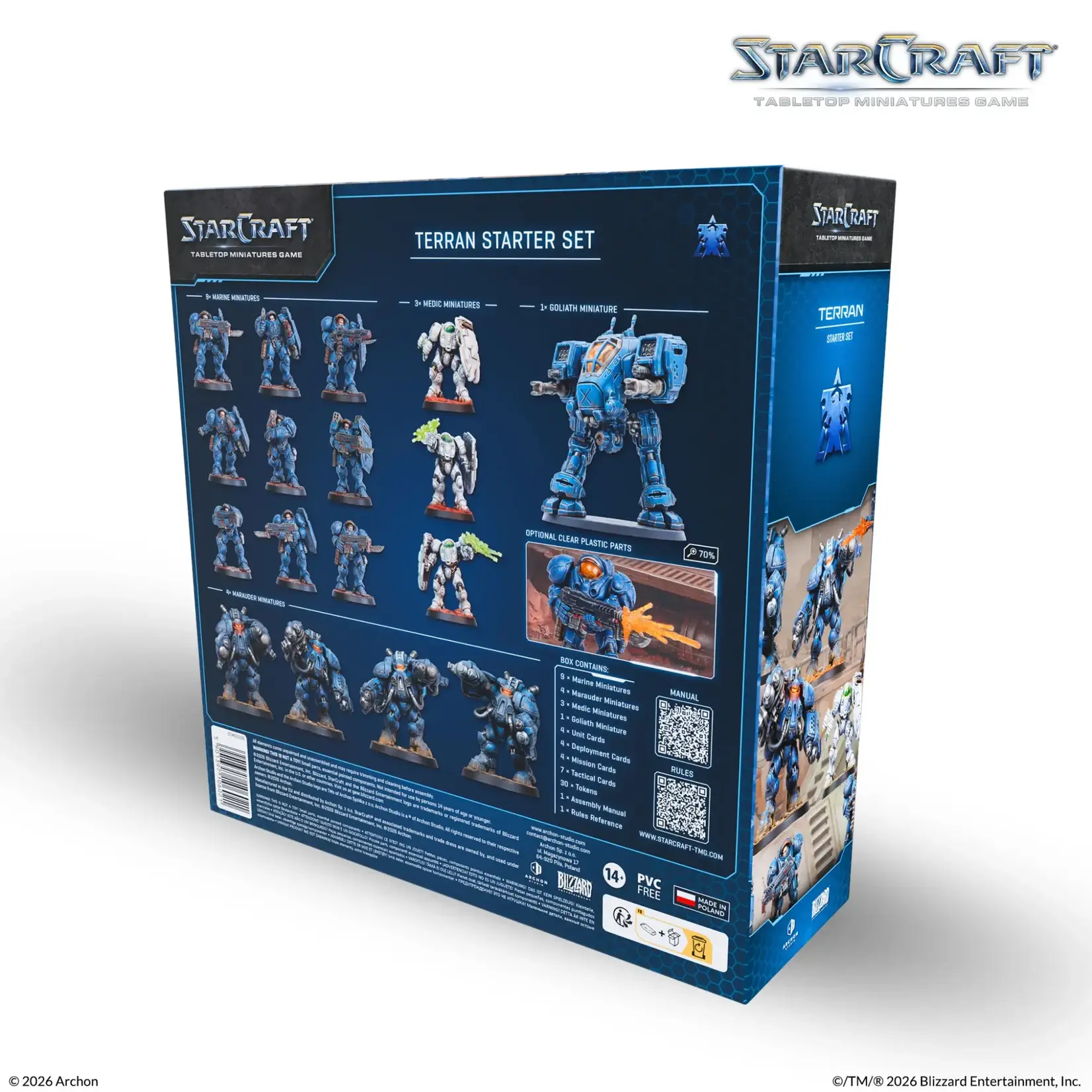 ARCHON STUUDIOS Starcraft Terran Starter Set