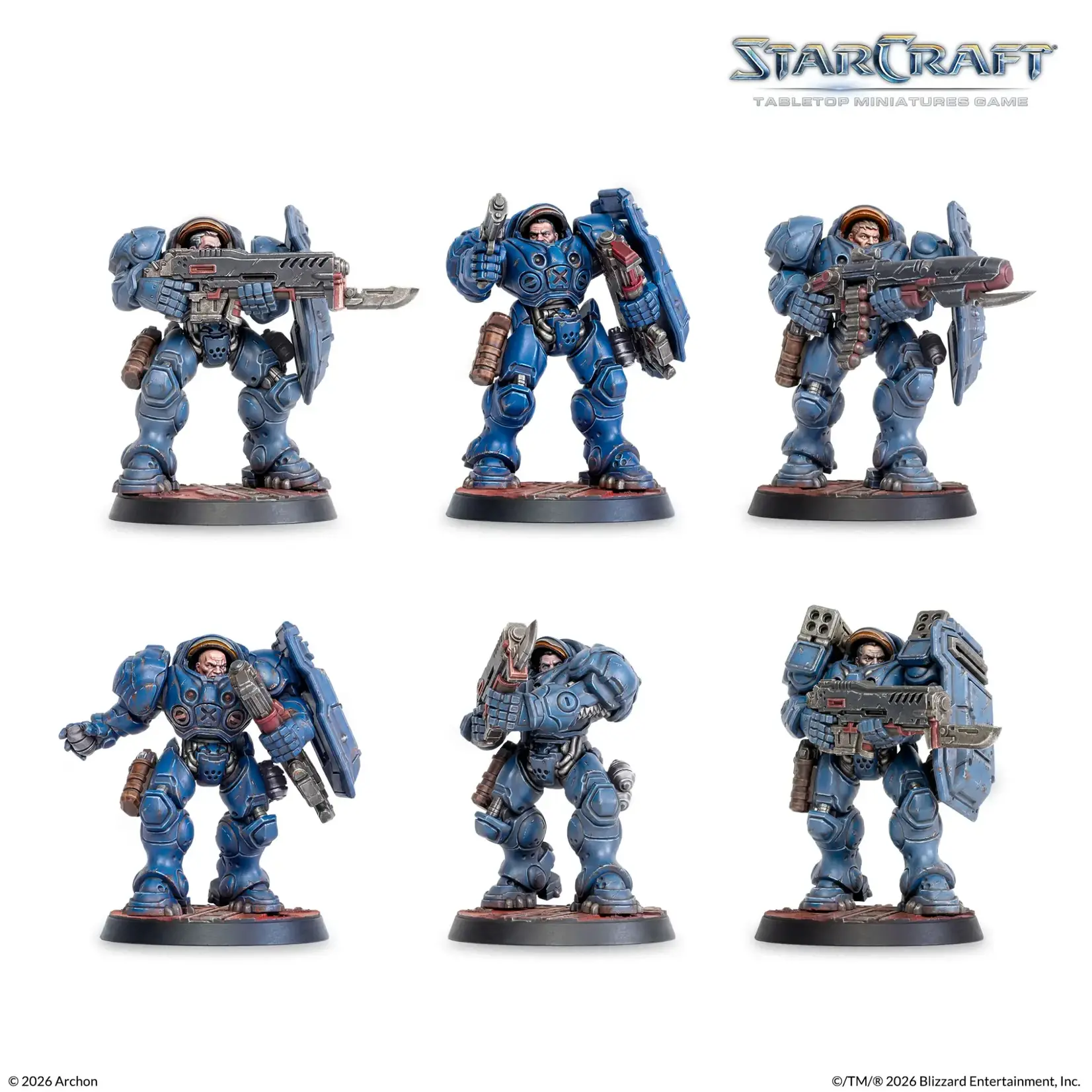 ARCHON STUUDIOS Starcraft Terran Starter Set