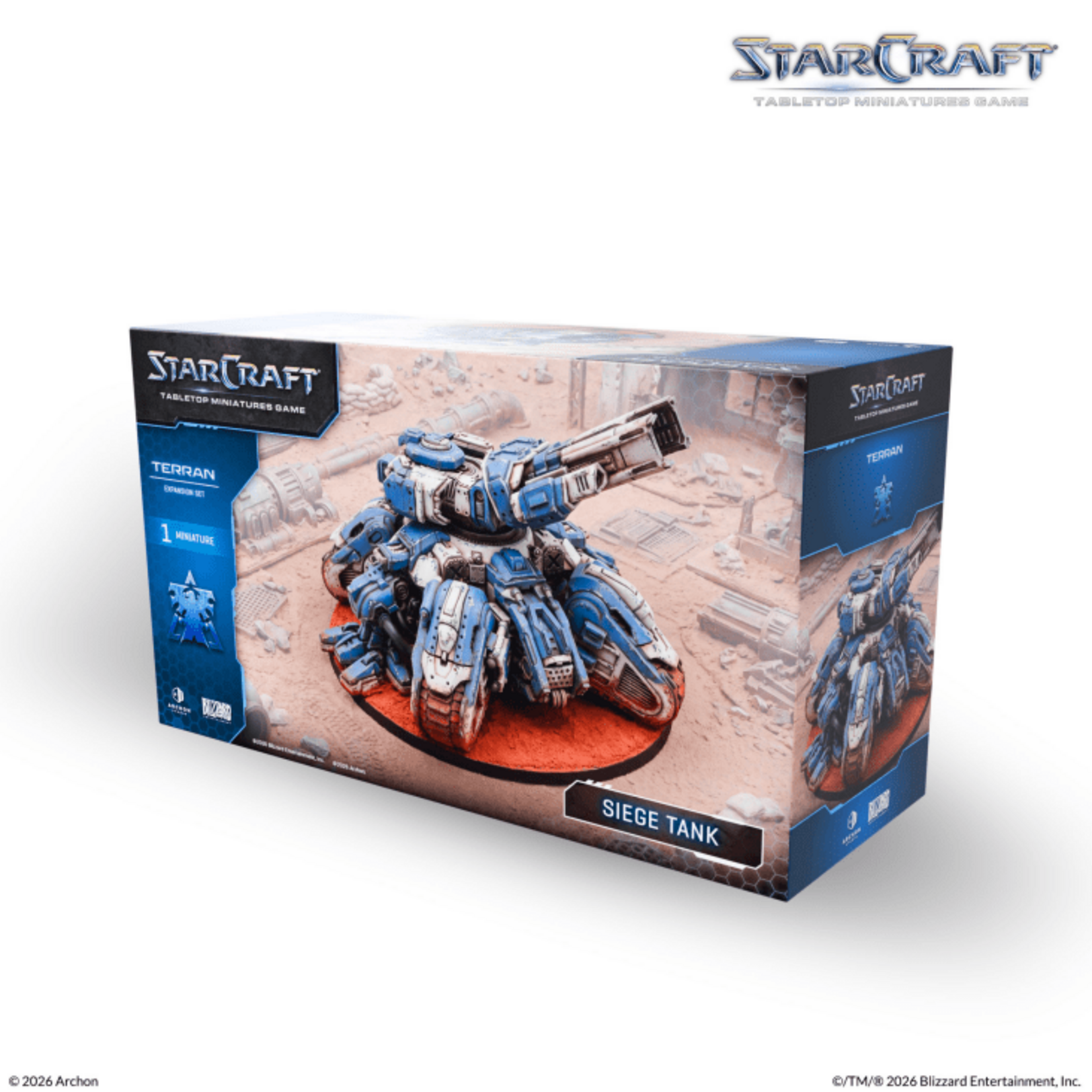 ARCHON STUUDIOS Starcraft Siege Tank - Terran - Expansion Set