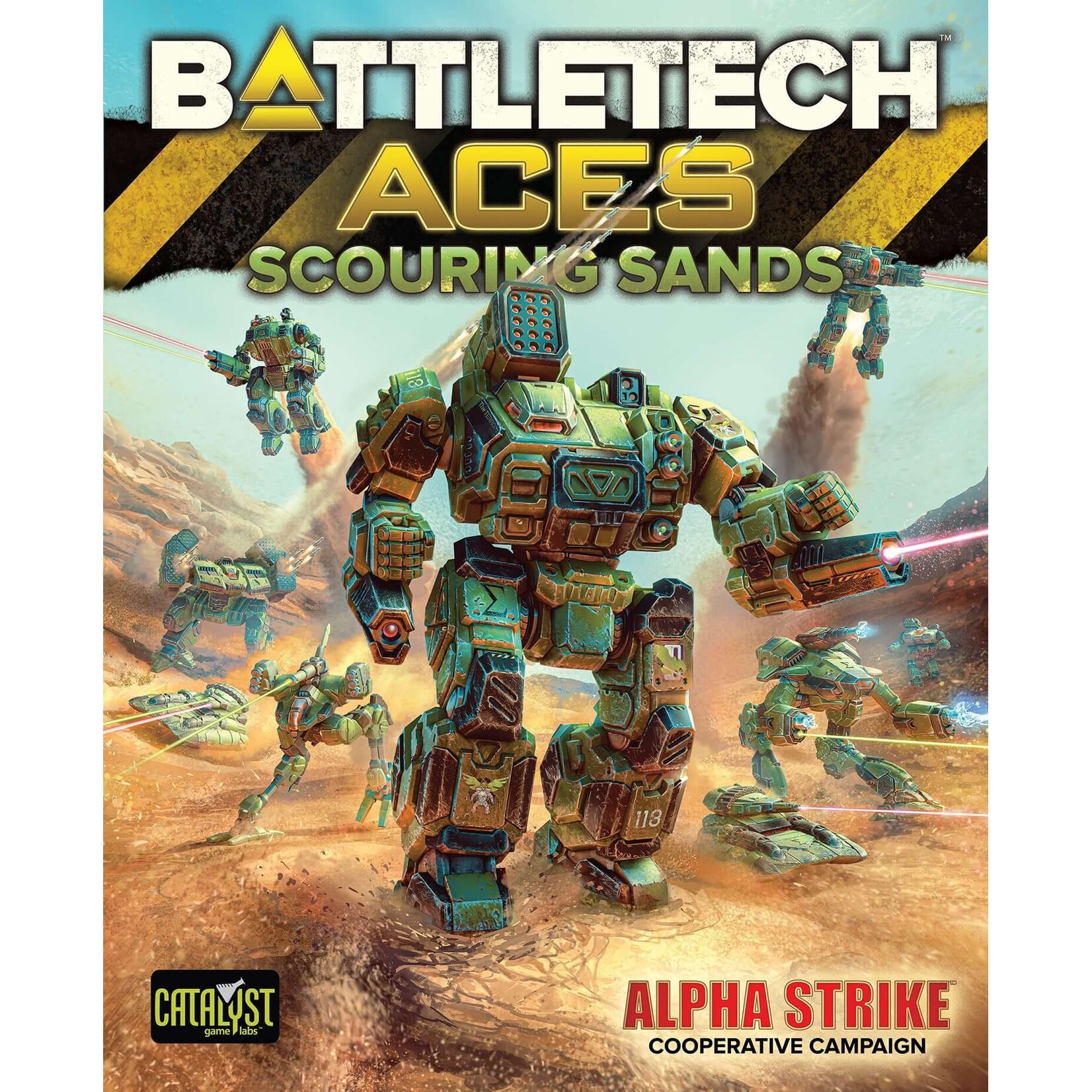 CATALYST GAME LABS Battletech: Aces Scouring Sands