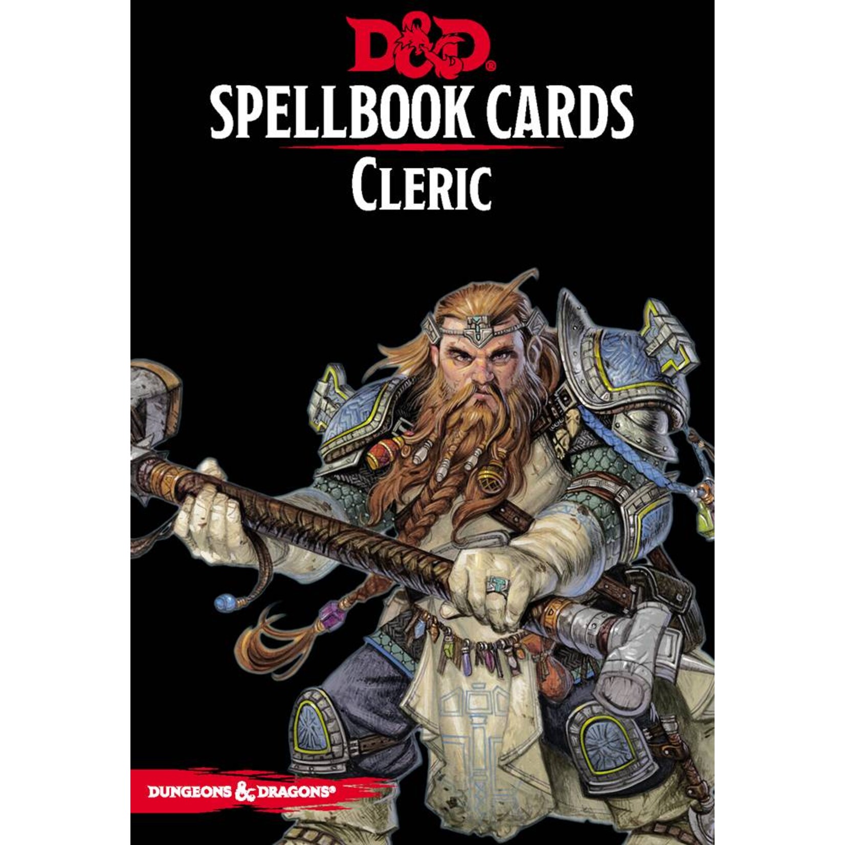 Wizards of the Coast DUNGEONS AND DRAGONS: UPDATED SPELLBOOK CARDS - CLERIC DECK