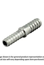 Splicer - Stainless Steel - 3/16" Barb x 1/4" Barb