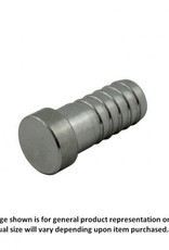 Plug - Stainless Steel - 3/8" Barb