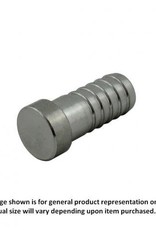 Plug - Stainless Steel - 1/2" Barb