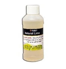 Natural Lime Flavoring Extract 4 oz