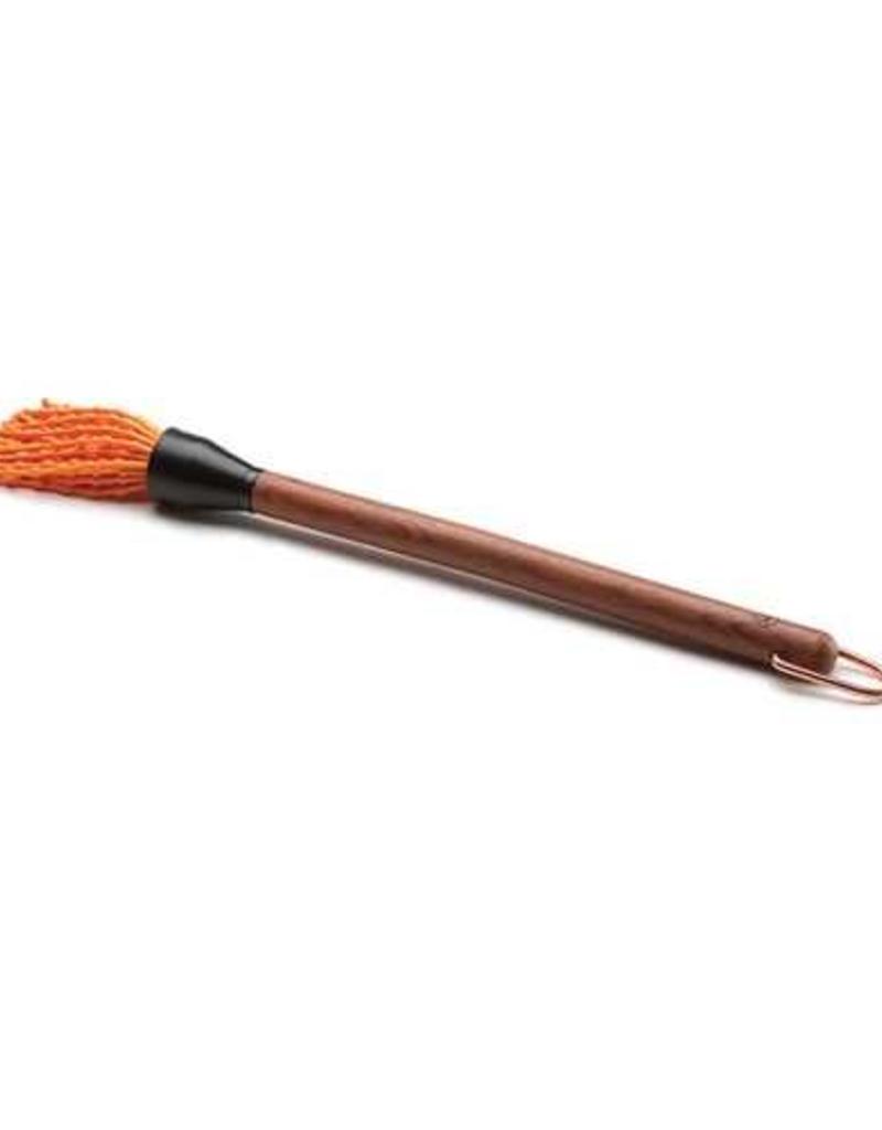 BBQ Sop Mop Brush with Removable Silicone Head - Rosewood 15.5"