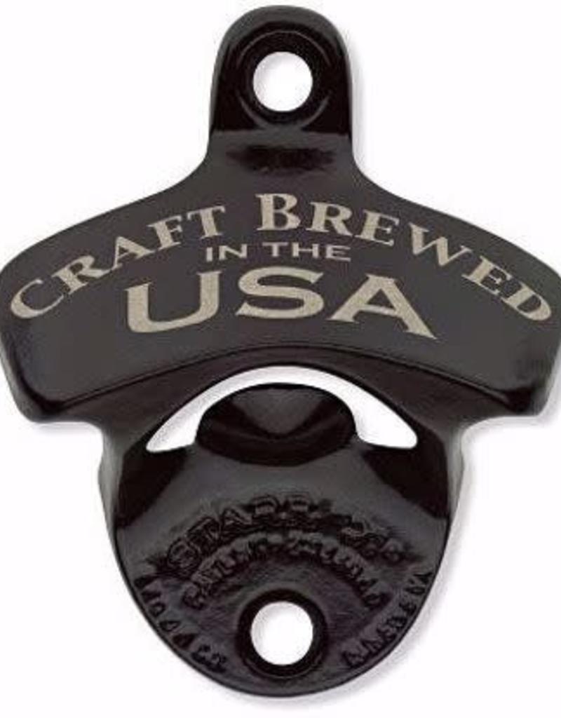 Bottle Opener - Craft Brewed in the USA - Black