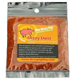 Dizzy Dust Regular Rub Seasoning Spice - Dizzy Pig - Individual Size