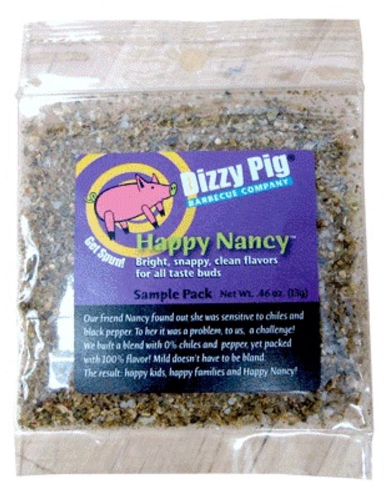 Happy Nancy Rub Seasoning Spice - Dizzy Pig - Individual Size
