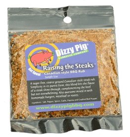 Raising the Steaks Rub Seasoning Spice - Dizzy Pig - Individual Size