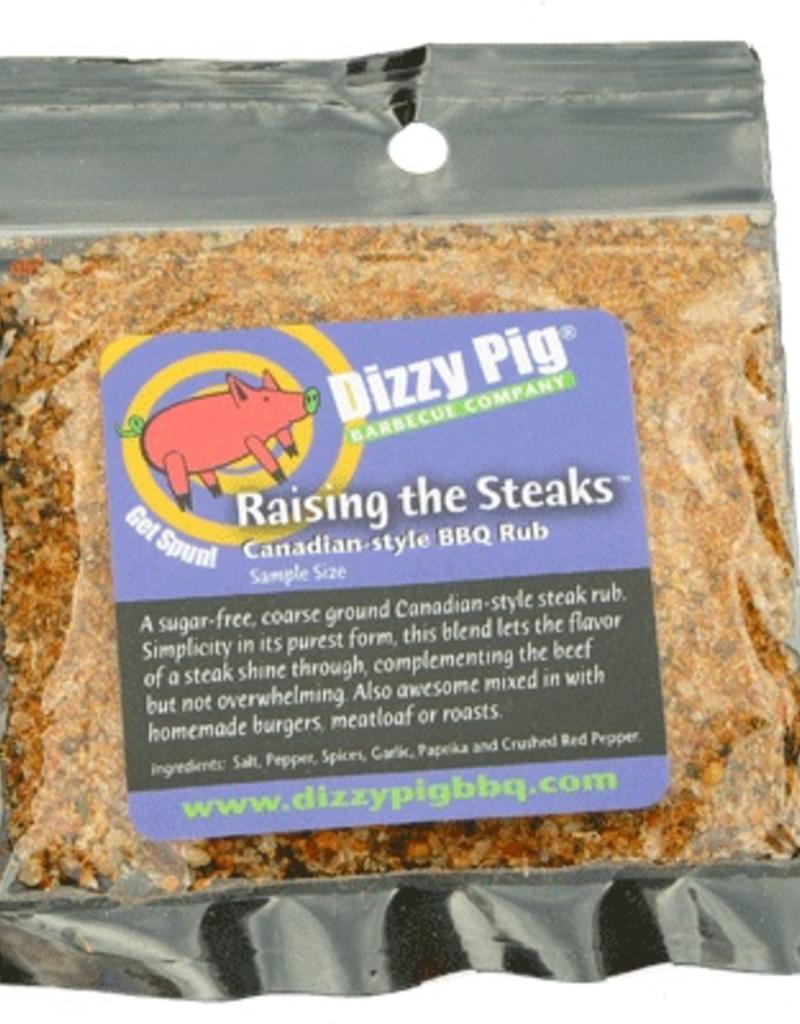 Raising the Steaks Rub Seasoning Spice - Dizzy Pig - Individual Size