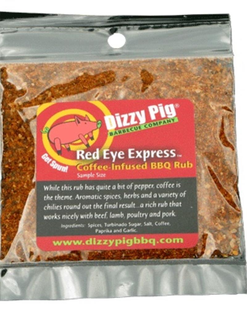 Red Eye Express Rub Seasoning Spice - Dizzy Pig - Individual Size