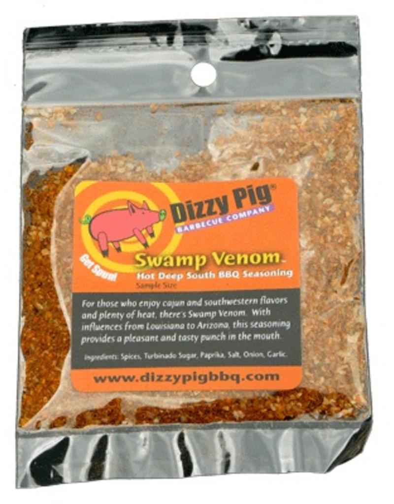 Swamp Venom Deep South Hot Rub Seasoning Spice Dizzy Pig Individual