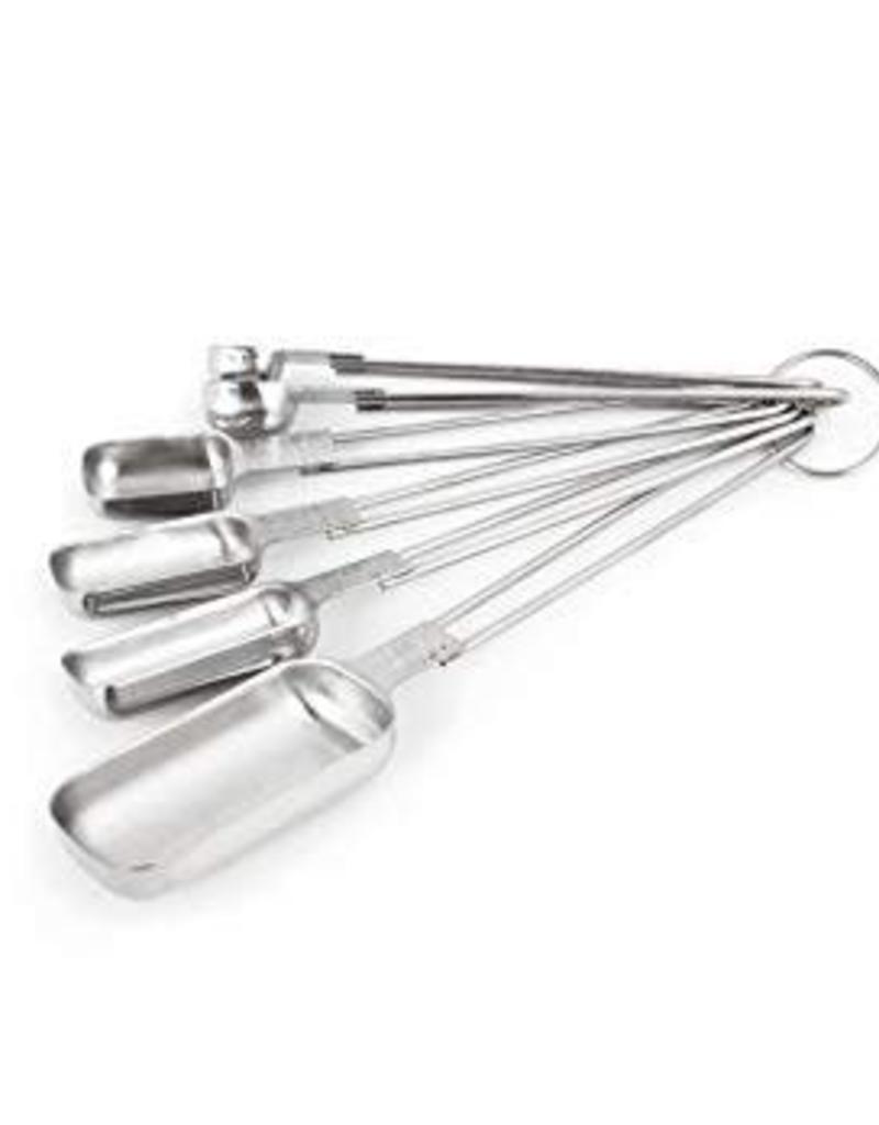 Measuring Spoon Set - Rectangular Scoop Stainless Steel (6 piece)