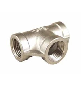 Tee - Stainless Steel -1/2" FPT