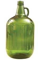 Green One Gallon Glass Jug (jar)