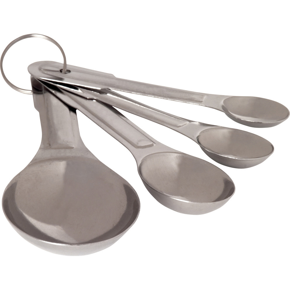 Big Green Egg Measuring Spoon Set - Stainless Steel (4 piece) - Texas Grill  Supply / Brew Supply Haus