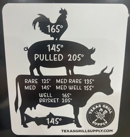 Texas Grill Supply Cooking Magnet