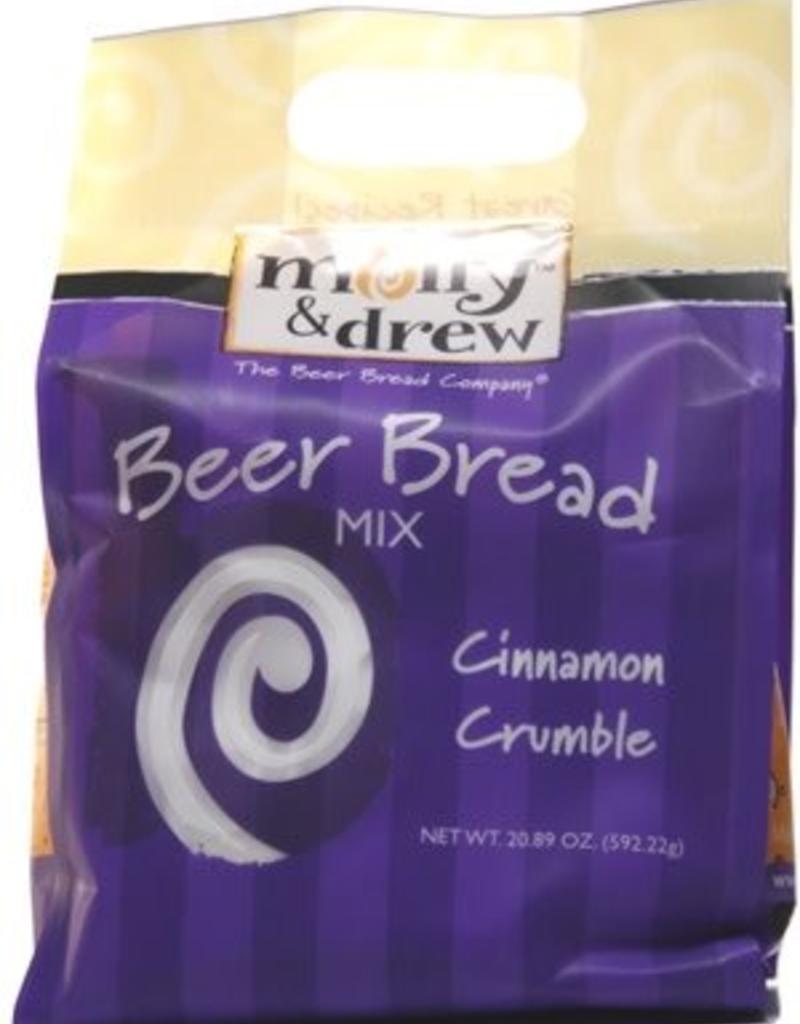 Cinnamon Crumble Beer Bread
