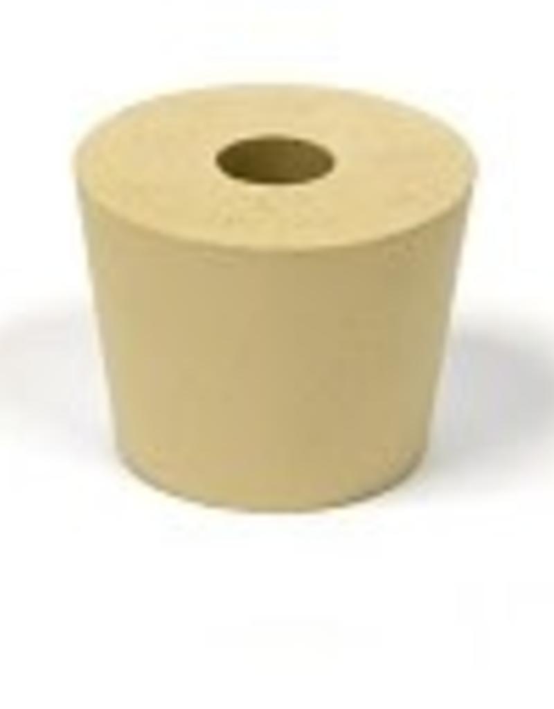 #6 Drilled Rubber Stopper / Bung