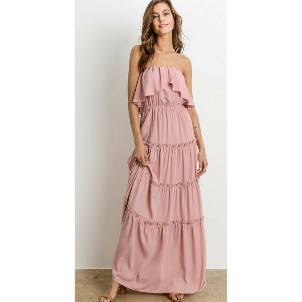 Strapless Maxi Dress