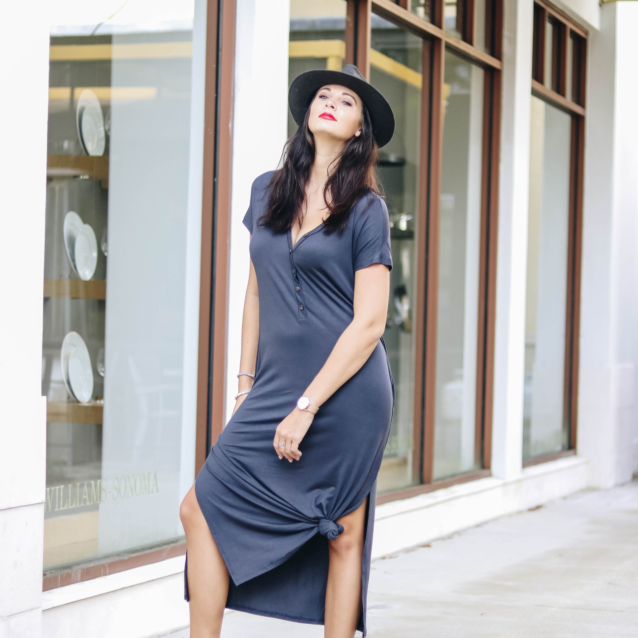 Button up Maxi Dress