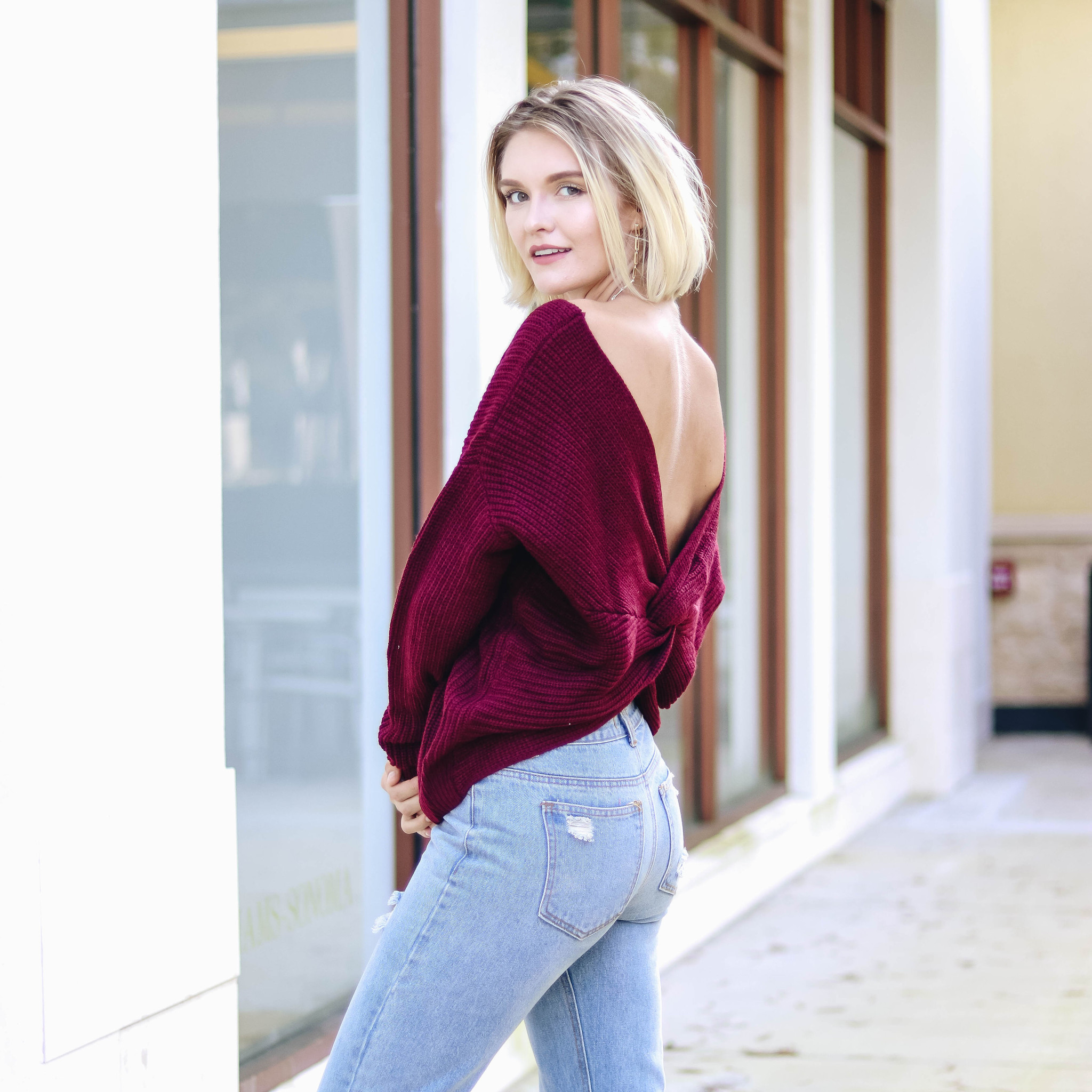 Knotted Boutique Sweater